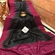 Pink-Black__INDIAN LINEN SAREE