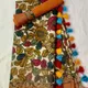 Chickoo__INDIAN LINEN SAREE