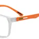 Transparent & Orange__PETER JONES EYEWEAR