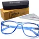 Transparent & Blue__PETER JONES EYEWEAR