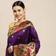 PURPLE__Royal Rajgharana Sarees