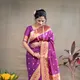 PURPLE(RED)__Royal Rajgharana Sarees