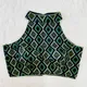 GREEN AND BLACK__Cherry Fashion