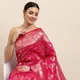 PINK__Royal Rajgharana Sarees