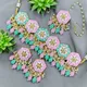 Pink and Mint green__Mahatri Sons