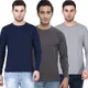 Navy Blue-Charcoal Melange-Grey Melange__RSO OUTFITS