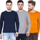 Navy Blue-Greymelange-Mustard Yellow__RSO OUTFITS 
