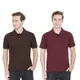 Coffee Brown And Maroon__RSO OUTFITS 