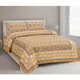 Brown__Jaipuri bedsheet