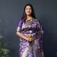 PURPLE__Royal Rajgharana Sarees