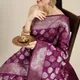 PURPLE__Royal Rajgharana Sarees