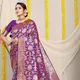Purple(Red)__Royal Rajgharana Sarees