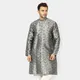 Grey Kurta__ETHLUXIS