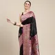 BLACK__Royal Rajgharana Sarees