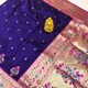 PURPLE__Royal Rajgharana Sarees