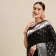 BLACK__Royal Rajgharana Sarees