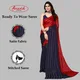 Red::Dark Blue__Anand Saree