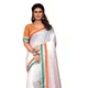 Tri-Color__INDIAN LINEN SAREE