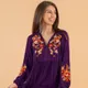 Purple & White__The Desi Girl