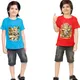 Light Blue_Red__Fashion Garments
