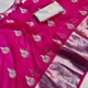 Pink__INDIAN LINEN SAREE