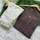 Coffee Brown__Pkz Lucknawi Chikan