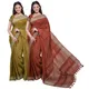 Olive Green & Sienna Orange__OmenSilks