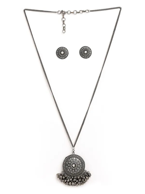 Binnis_wardrobe_german_silver_handcrafted_pendant_necklace__Binni's Wardrobe