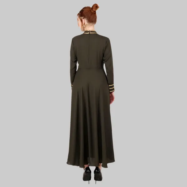 Olive_Green_Solid_Blouson_Maxi_Dress_for_Women__POPWINGS