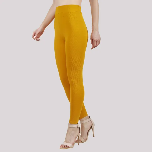 Women_Mustard_Solid_Mid_Rise_Body_Fitted_Jeggings__POPWINGS