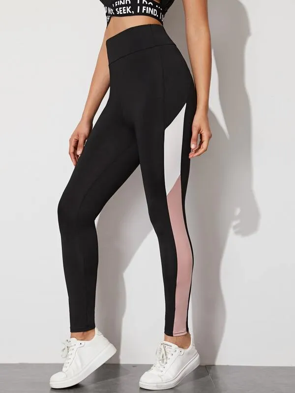 DTR_Fashion_Women'S_Imported_Lycra_Cotton_Side_Taped_Peach_White_Solid_Stretched_High_Rise_Tight_Jegging__DTR Fashion