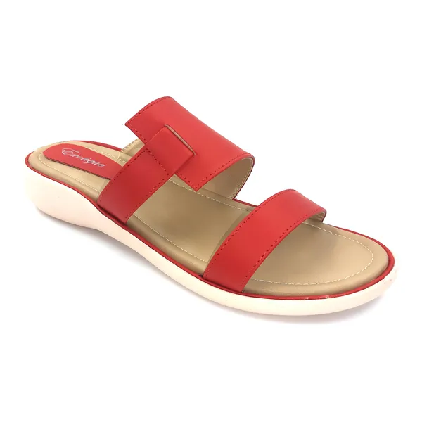 Exotique_Women's_Red_Fashion_Flat_Slip-on_(EL0069RD)_Size-40__Exotique