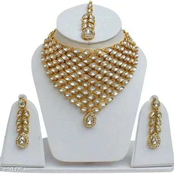 Lucentarts Jewellery Glorious Kundan 