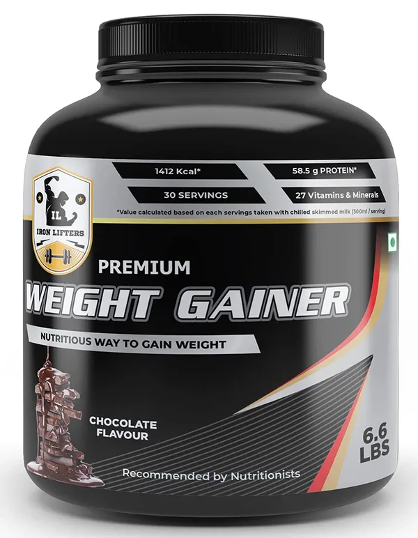 IRON_LIFTERS_Premium_Weight_Gainer_Complete_Nutritional_Supplement_Chocolate_Flavor_Powder_for_Weight_&_Mass_Gain_(Chocolate,_6.6_LBS)__Ironlifters