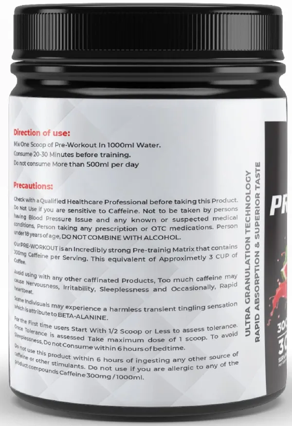 IRON_LIFTERS_Pre_Workout_Energy_Supplement_for_Instant_Muscle_Recovery_(300GM,_Watermelon_Flavour)__Ironlifters