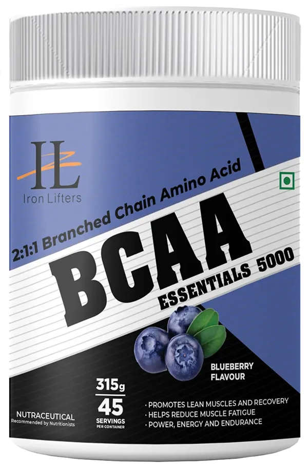 IRON_LIFTERS_BCAA_Essentials_Supplement_For_Intra_Workout_Energy_Booster_(45_Servings,_315_GM,_Blueberry_Flavor)__Ironlifters