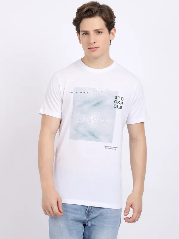 Printed_Round_Neck_White_Cotton_T-Shirt__VENITIAN