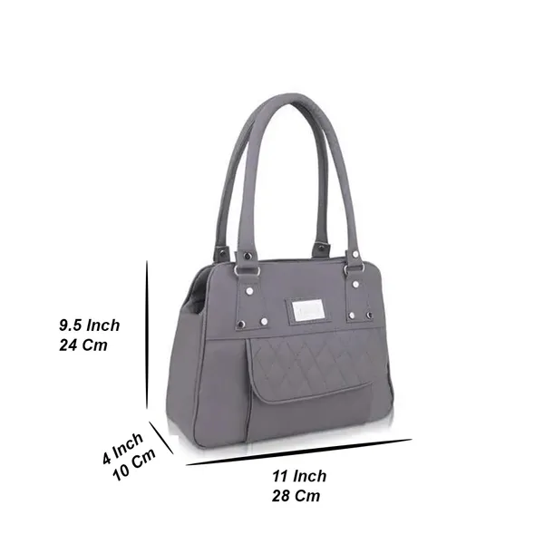 Raez_Unique_Handbag_For_Girls_(GREY)__Raez Mart