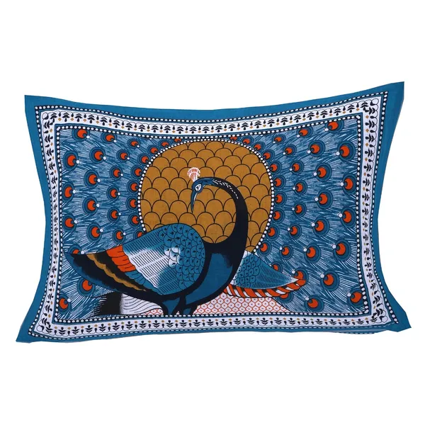 RajasthaniKart_Pure_Cotton_144_TC_Single_Size_Bed_Sheet_with_1_Pillow_Cover_-_Bedsheet_for_Single_Bed__RajasthaniKart