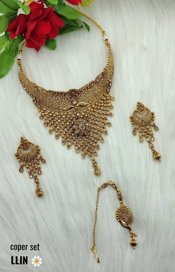 TRADITIONAL COPPER NECKLACE JEWELLERY 