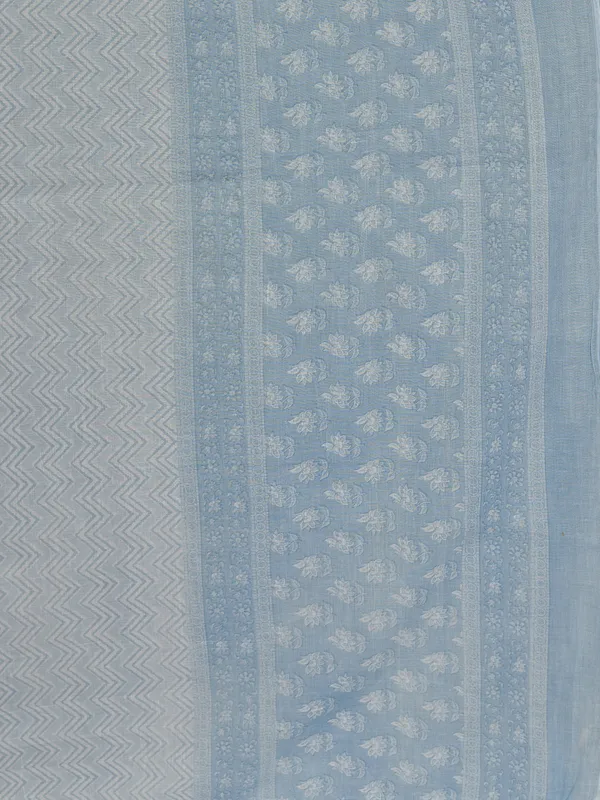Women'S_Printed_&_Embroidered_Straight_Cotton_Sky_Blue_Stitched_Kurta_Pant_With_Dupatta(VF-KU-1103-SKD)__Vbuyz