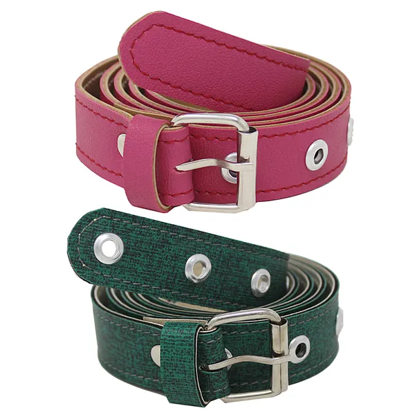Exotique_Green_&_Pink_Faux_Leather_Belt_Combo_For_Women_(WC0021MU)__Exotique