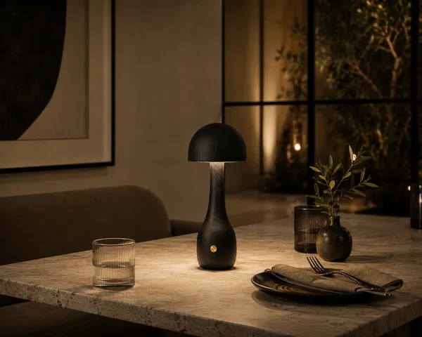 Metal_Modern_Mushroom_Matte_Black_Cordless_Table_Lamp