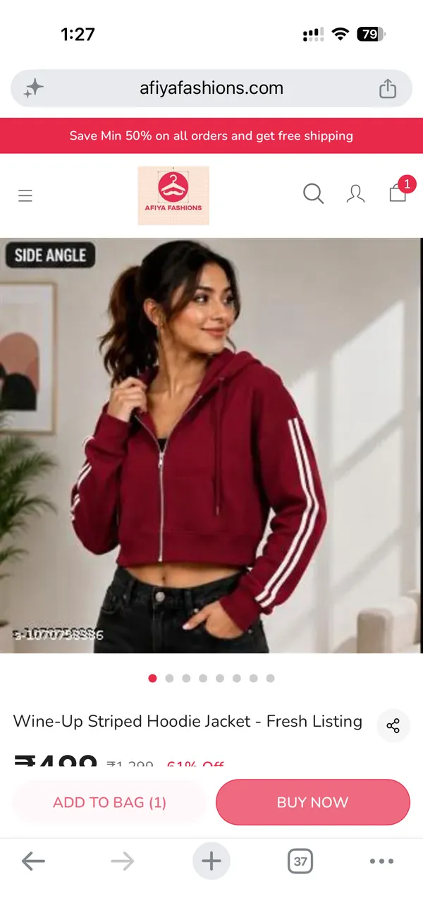 Wine-Up_Striped_Hoodie_Jacket_-_Fresh_Listing