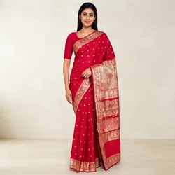 Drape_In_Silk_Semi_Silks__BANARSI RAGA