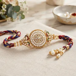 Celebrate_Rakhi_Pearls__I JEWELS