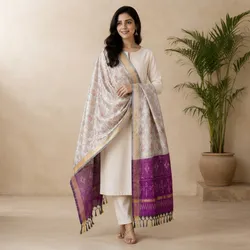 Ethnic_Elegance_Silk_Dupatta__IKKATHAV