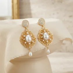 Jewels_Await_You_Earrings__PEARLS AND JEWEL