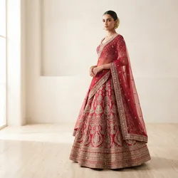 Lehenga_Looks_Silk__DISHA CREATION