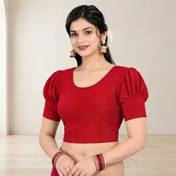 Blouse_Styles_Textured__SHREE NAMA FASHION